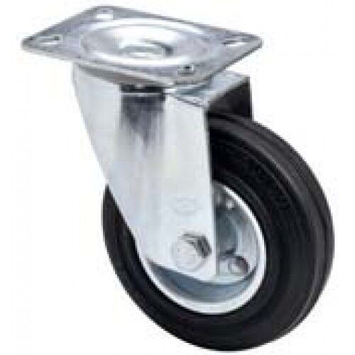 HS02 LS 100 Lastik Teker 100mm