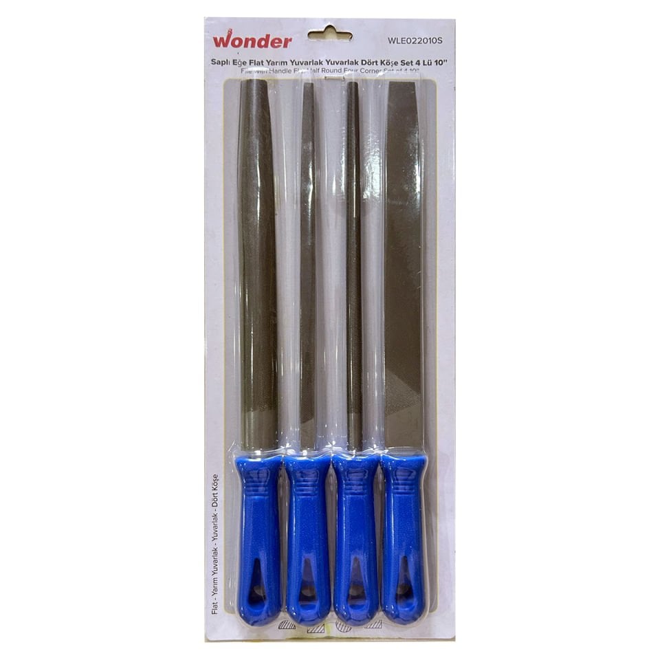 Wonder Saplı Eğe Set  4 Lü  10''