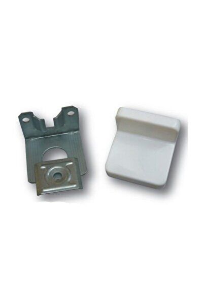 L Askı Elemanı Beyaz (Paket 10 Adet)