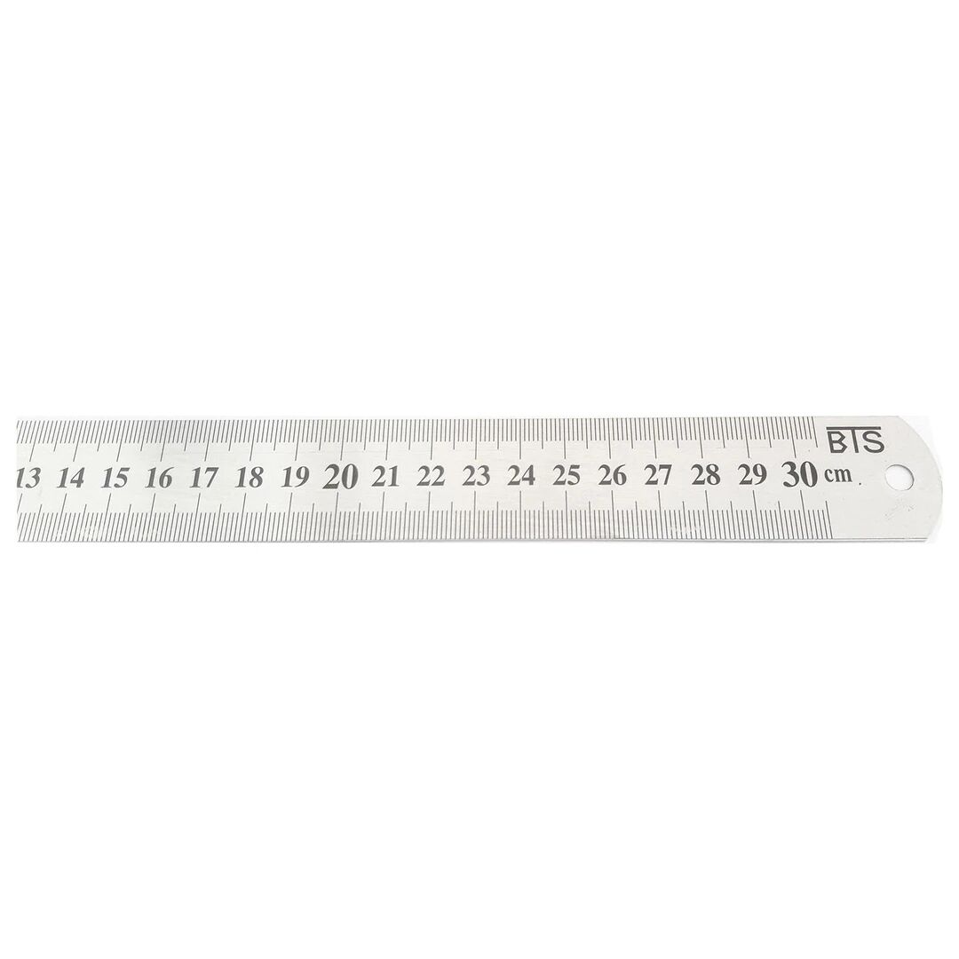 İthal Çelik Cetvel 300x20x0.7mm