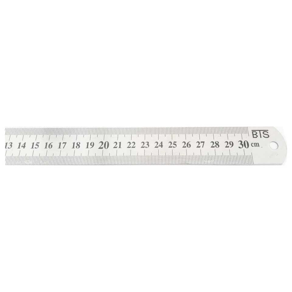 İthal Çelik Cetvel 300x20x0.7mm