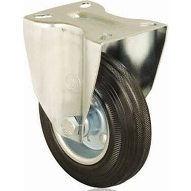 3107 SLB 150 Lastik Konteyner Sabit Teker 150mm