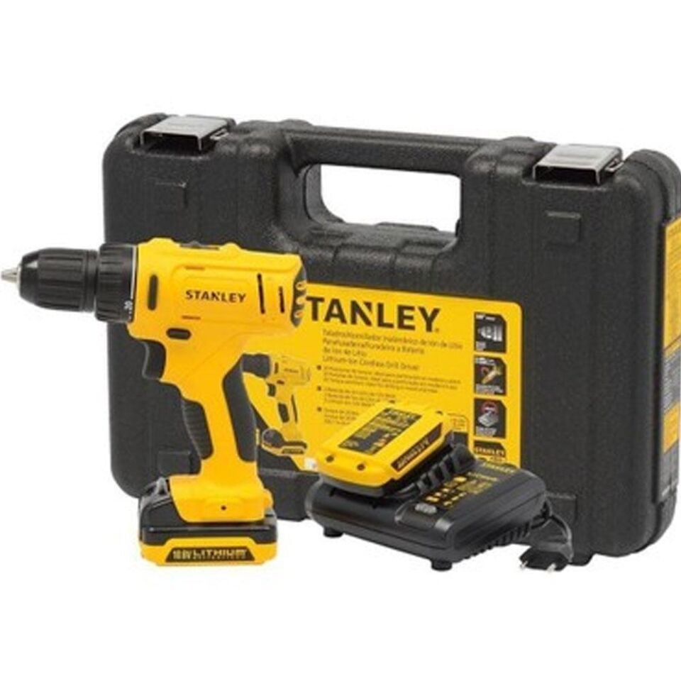 Stanley SCH121S2K Akülü Darbeli Matkap Vidalama 12 Volt 1.5Ah 126Nm Tork