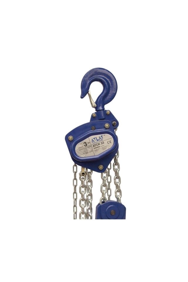 ATLASPRO Zincirli Caraskal Köşeli 3 ton - 3mt