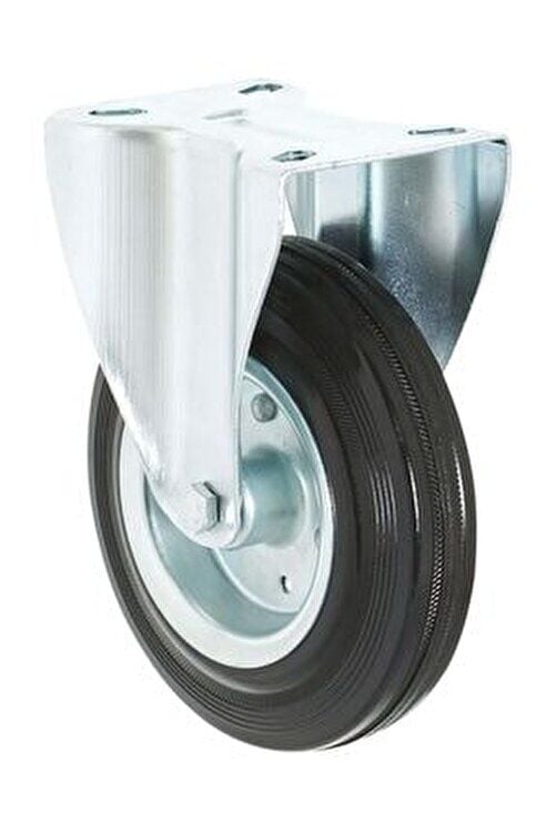 HS05 LS 150 Lastik Sabit Teker 150mm