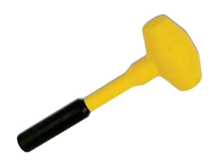 Duyar Lastik Tokmak Sarı Kauçuk 600 Gr.