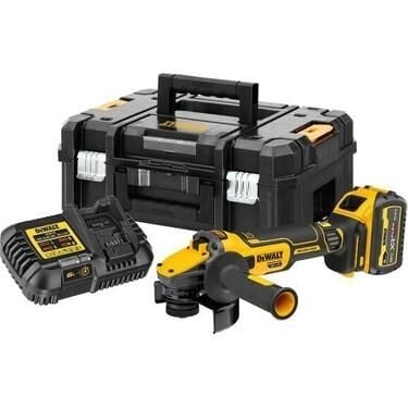 Dewalt DCG409T1 18V 6.0Ah 125mm Tek Akülü Taşlama Makinesi 9000dev/dk