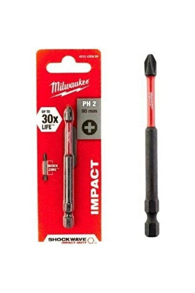 Milwaukee T4932430867 Bits Uç Pz2 90Mm 1'Li Shockwave