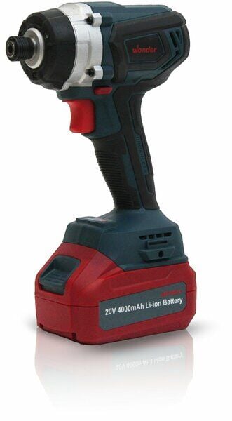 Wonder JDWKV200 Kömürsüz  Şarjlı Vidalama Li-Ion 20 Volt 4.0Ah 200Nm SB6