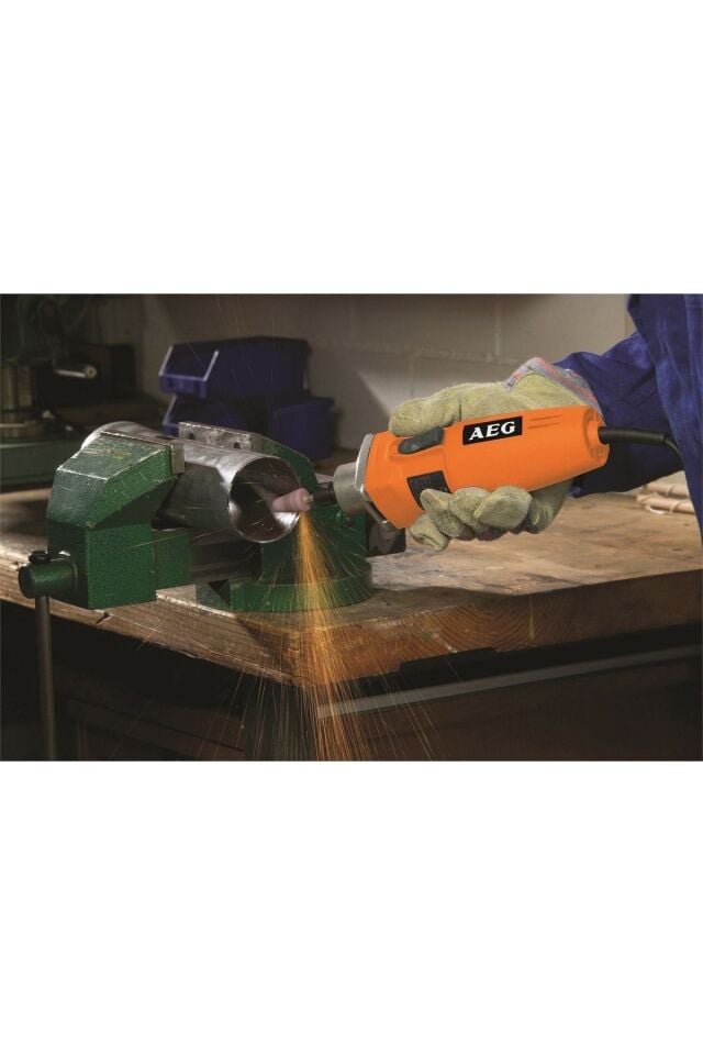 Aeg GS 500 E Kalıpçı Taşlama Makinesi Devir Ayarlı 500 Watt
