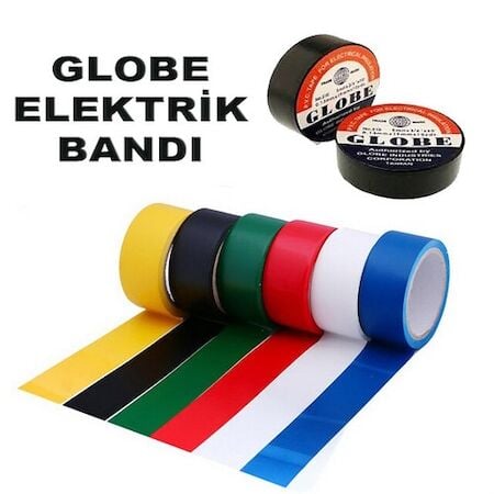 Globe Elektrik İzole Bant Sarı