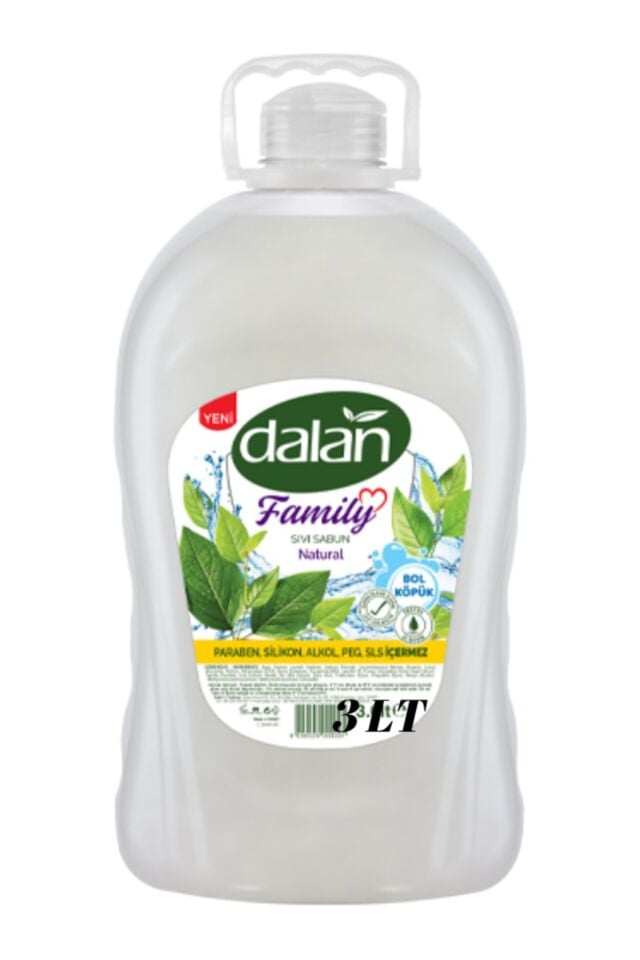 Dalan Family Sıvı Sabun Naturel 3 Lt