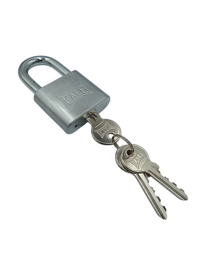 KALE Asma Kilit Pirinç Nikel 50mm