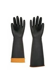 Starline H1-60 Asit Eldiveni Siyah 60cm Avuçiçi Düz