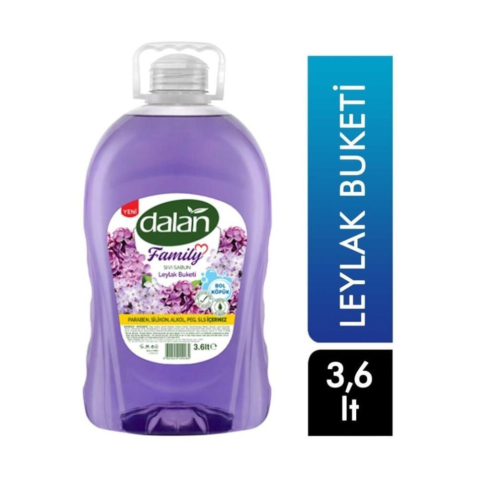 Dalan Family Sıvı Sabun Leylak Buketi 3 Lt
