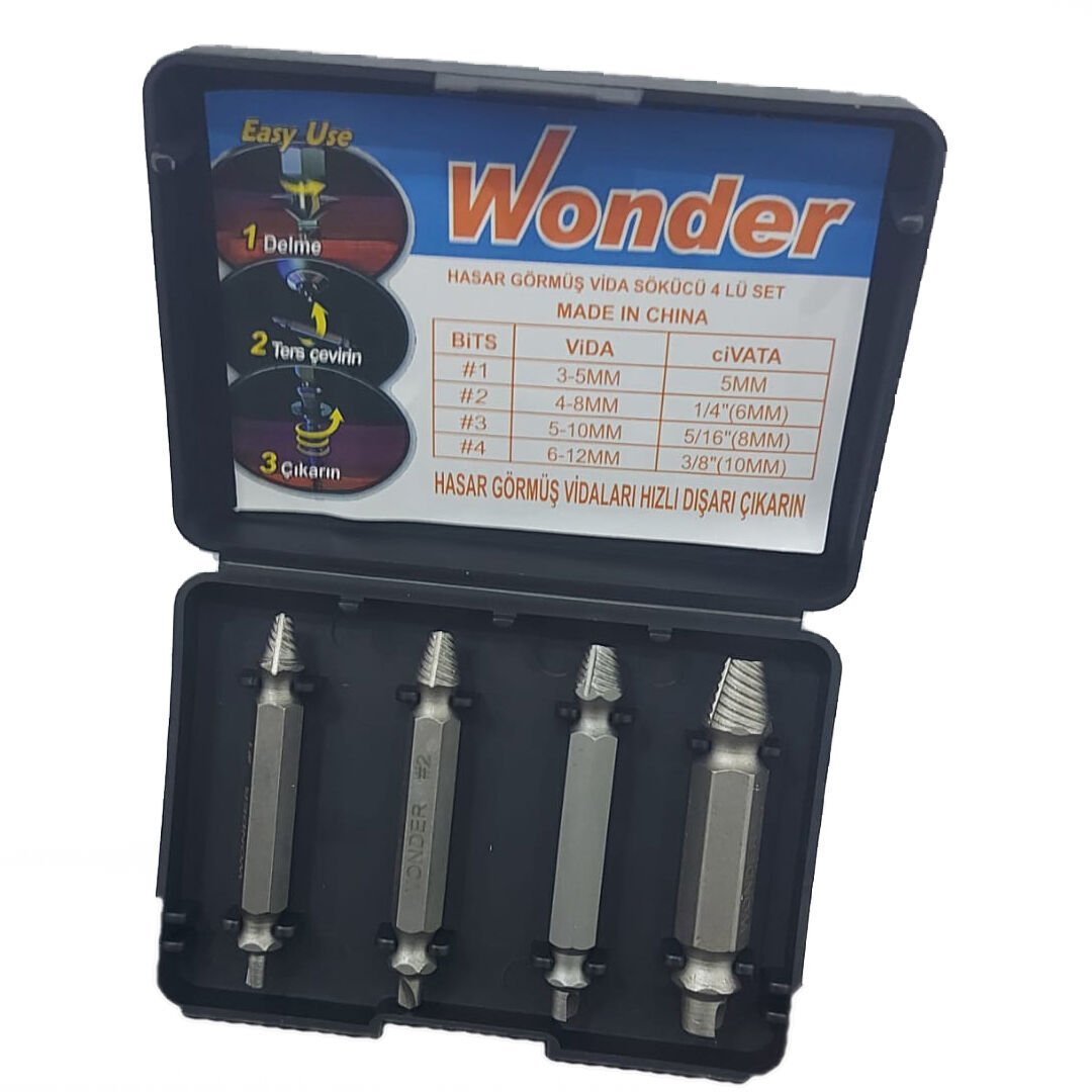 Wonder Vida Sökücü 4 lü Set