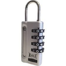 KALE Asma Kilit Şifreli 4 Basamaklı Bilgi Pencereli