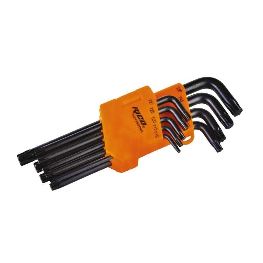 Rico Torx Allen Anahtar Seti 9 Parça Uzun