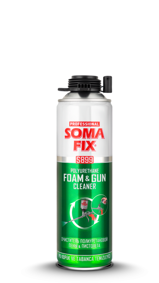 Somafix Poliuretan Köpük ve Tabanca Temizleyici S899