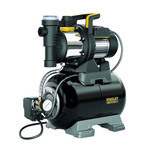 Stanley SXGP1300XFBE 1300W Kendinden Emişli Pompa ve Takviye Ünitesi