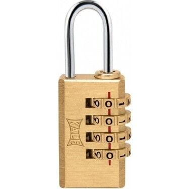 Kale Asma Kilit Şifreli Pirinç 4 Haneli 30mm