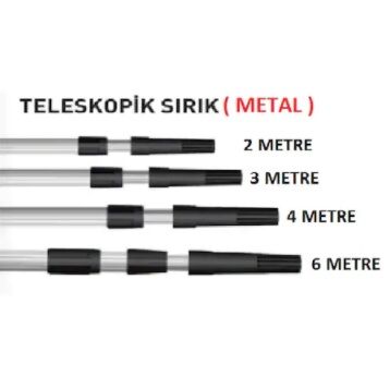 Teleskopik Metal Sap 6.0mt
