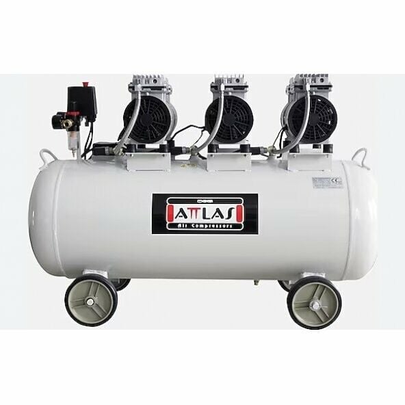 Attlas Sc 40200 J  Monofaze Sessiz 200 Lt 8 Bar 4 Hp Kompresör