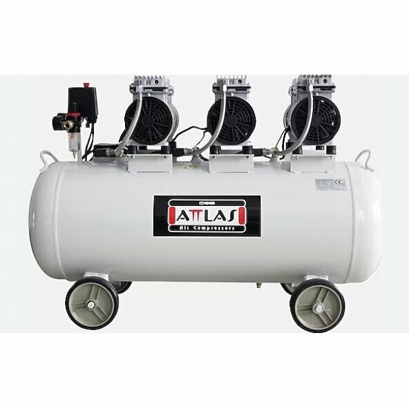Attlas Sc 40200 J  Monofaze Sessiz 200 Lt 8 Bar 4 Hp Kompresör