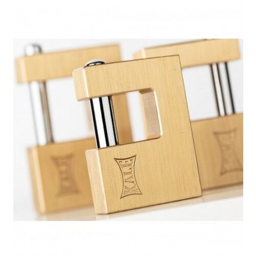 KALE Asma Kilit Kayar Milli Pirinç Sarı 60mm