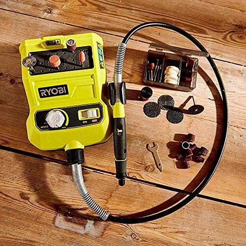 RYOBİ R18RT-0 Gravür/Dremel Seti 33 Parça (Aküsüz)