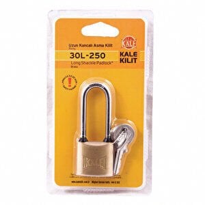 Kale Asma Kilit Pirinç Uzun Kanca 40mm