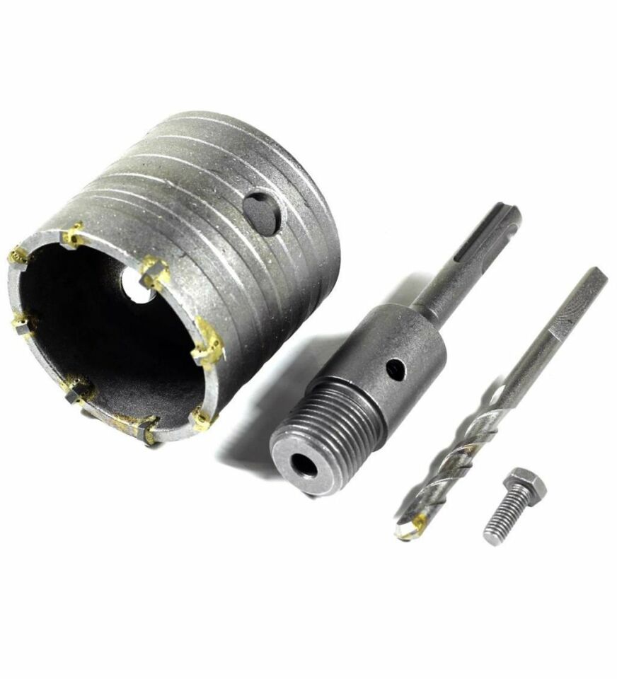 Elmaslı Beton Delme Panç+Adaptör 75mm (2209)