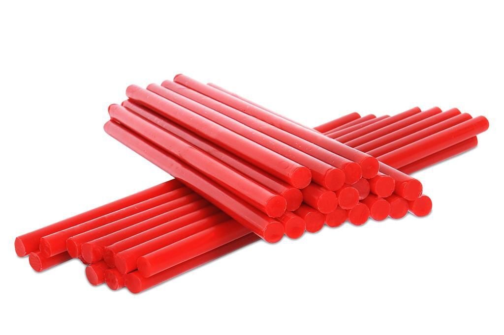 Mum Silikon 12mm Kalın Kırmızı (Paket:4) (120 gr)