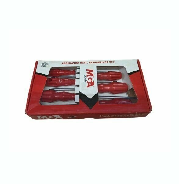 Mga 5 Parça Düz Tornavida Takım