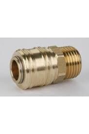 Stoper 1/2'' Erkek Gövde Bilyalı Sarı
