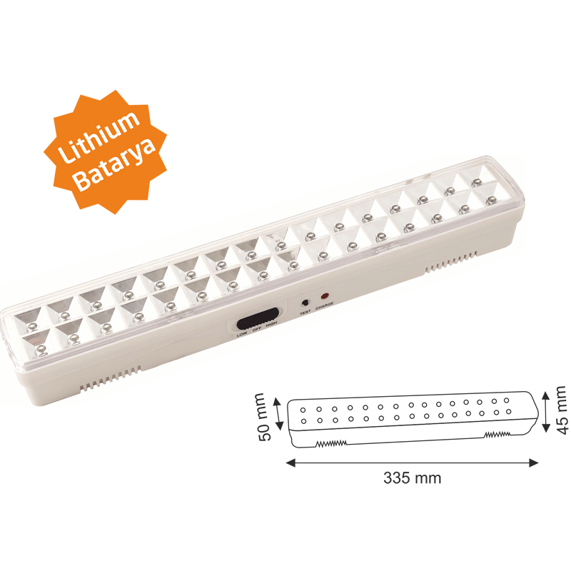 Helios 32 Ledli Şarj Edilebilir Işıldak