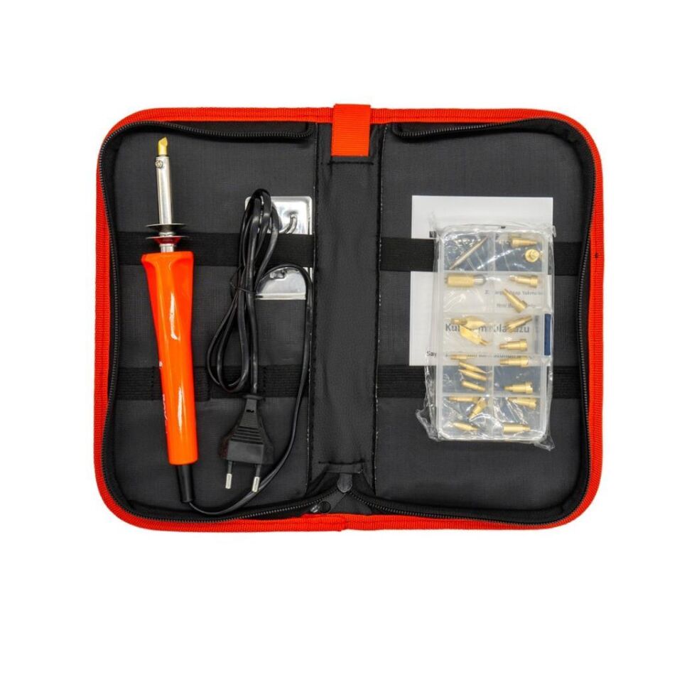 Rox Wood 0142 Ahşap Yakma Seti 27 Parça 30 Watt