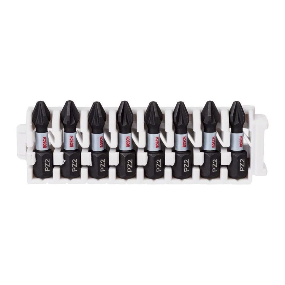 Bosch Impact Control Bits Vidalama Uçları PZ2x25mm 8'li