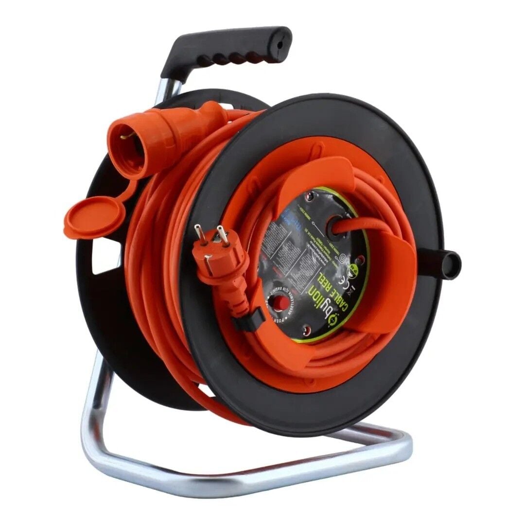 Bylion Plastik Makaralı Kablo 3X2,5 Mm 20 M (Araç Şarjına Uygun)