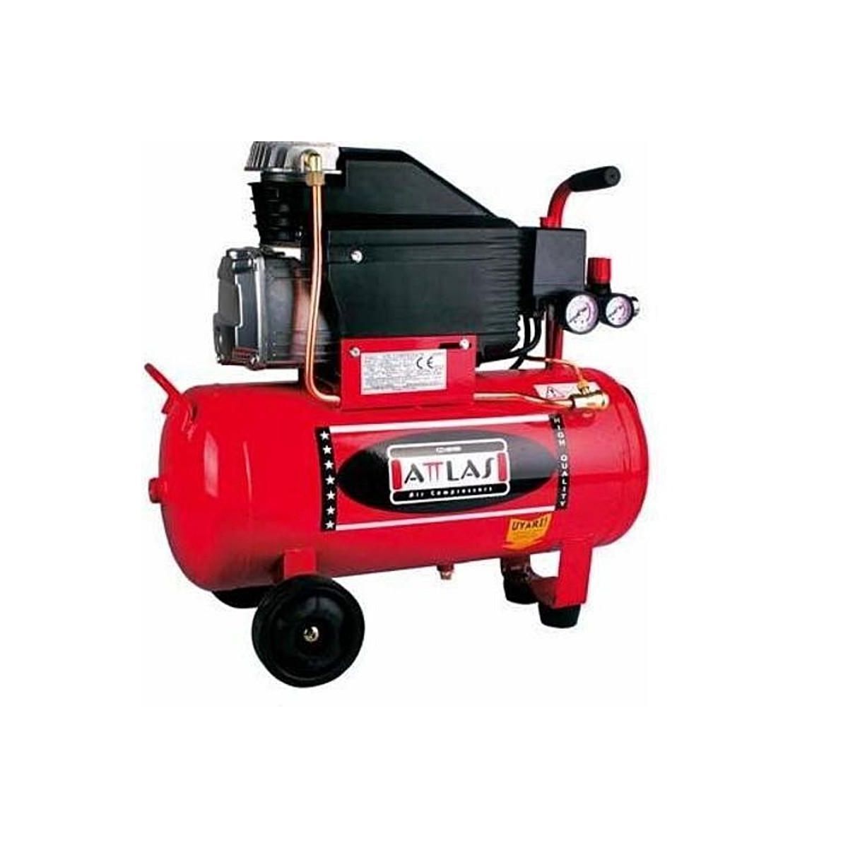 Attlas Zj 2050 J Monofaze Sesli 50 Lt 8 Bar 2 Hp Kompresör