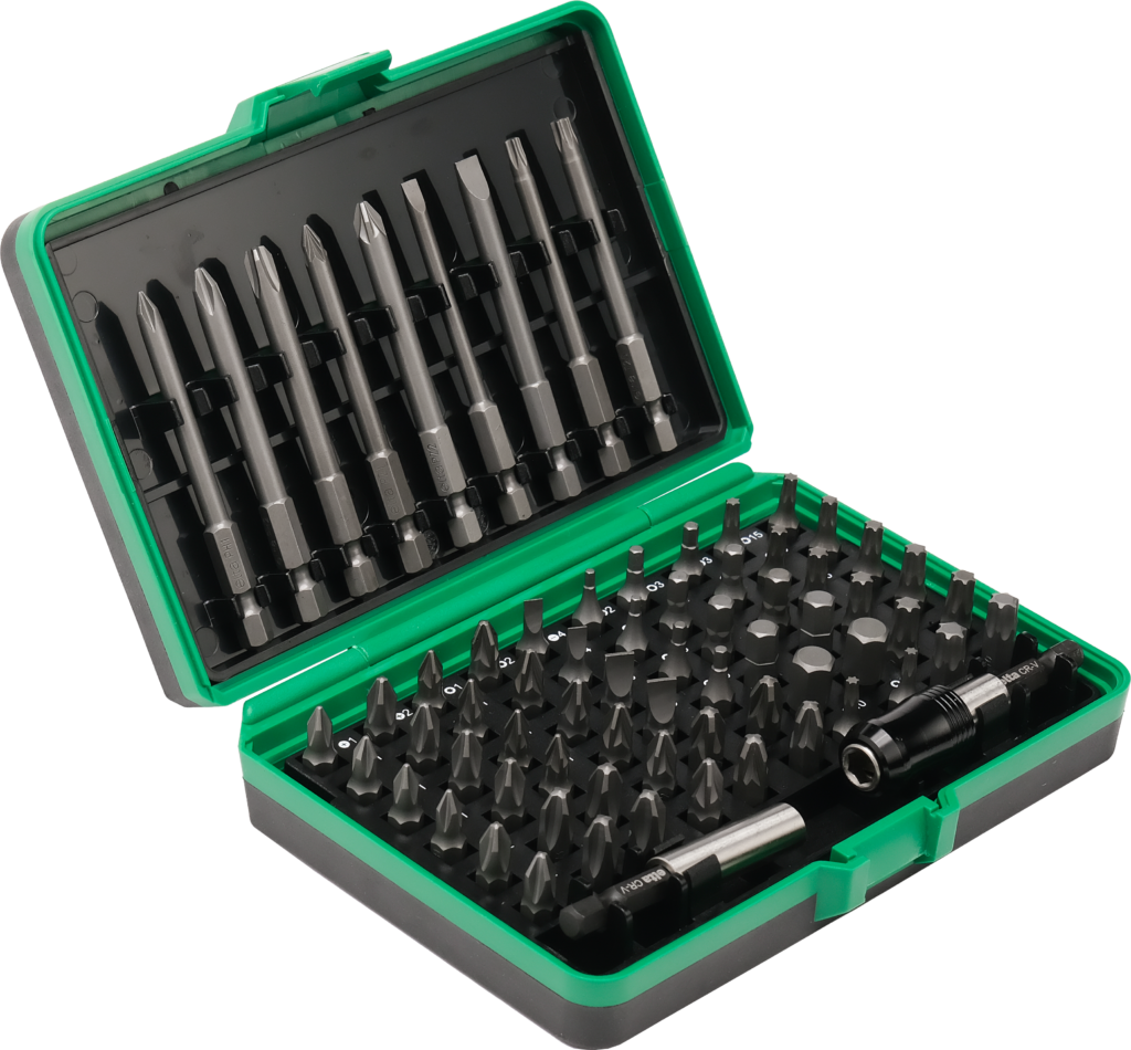 Elta Adaptörlü Bits Uç Set (71 Parça, mm)