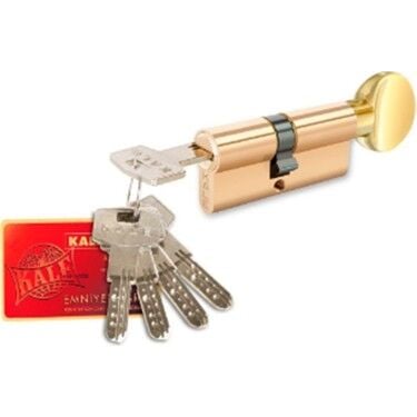 Kale 164/BME Bilyalı Mandallı Barel 68mm Sarı