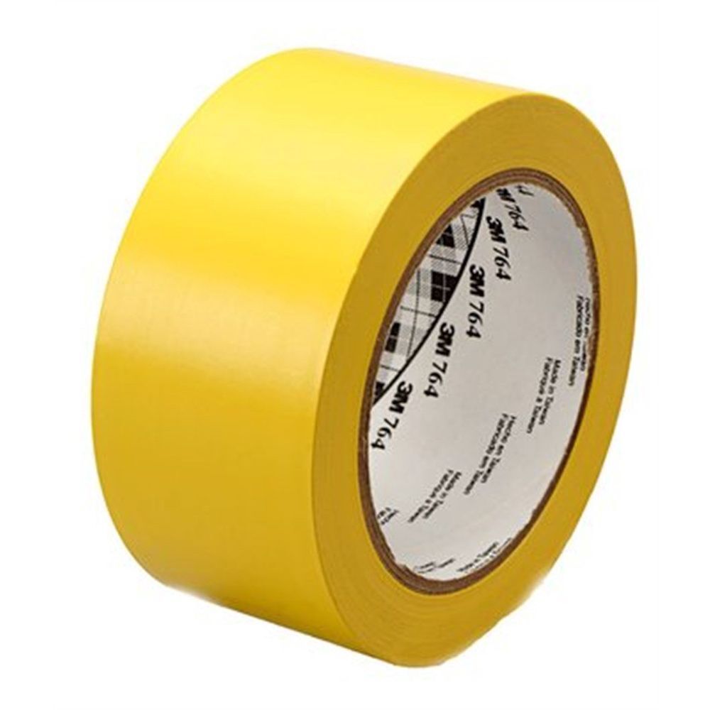 3M 764 Yer İşaretleme Bandı 50mmx33mt Sarı