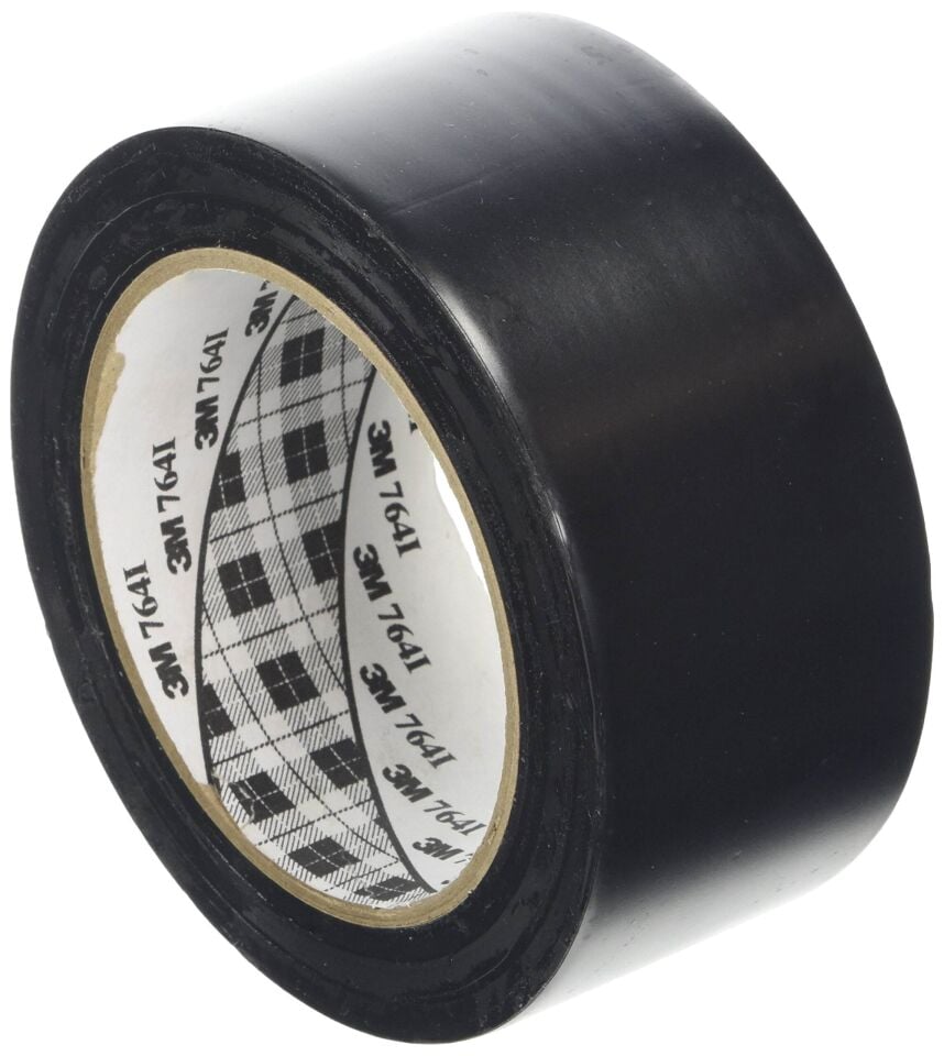 3M 764 Yer İşaretleme Bandı 50mmx33mt Siyah