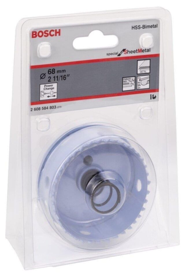 Bosch Sheet Metal Panç 68mm
