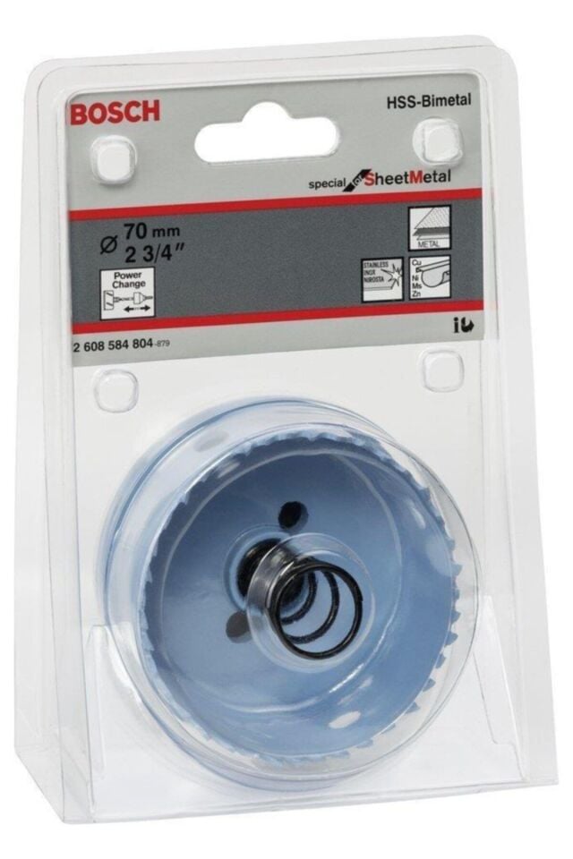 Bosch Sheet Metal Panç 70mm