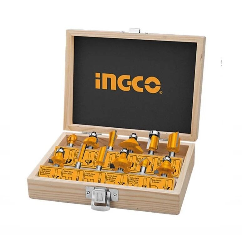 İngco 12'li Freze Takımı 6mm