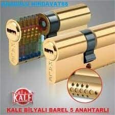 Kale 164/BNE Bilyalı Silindir Çelik Pimli Blisterli Barel 68mm Sarı