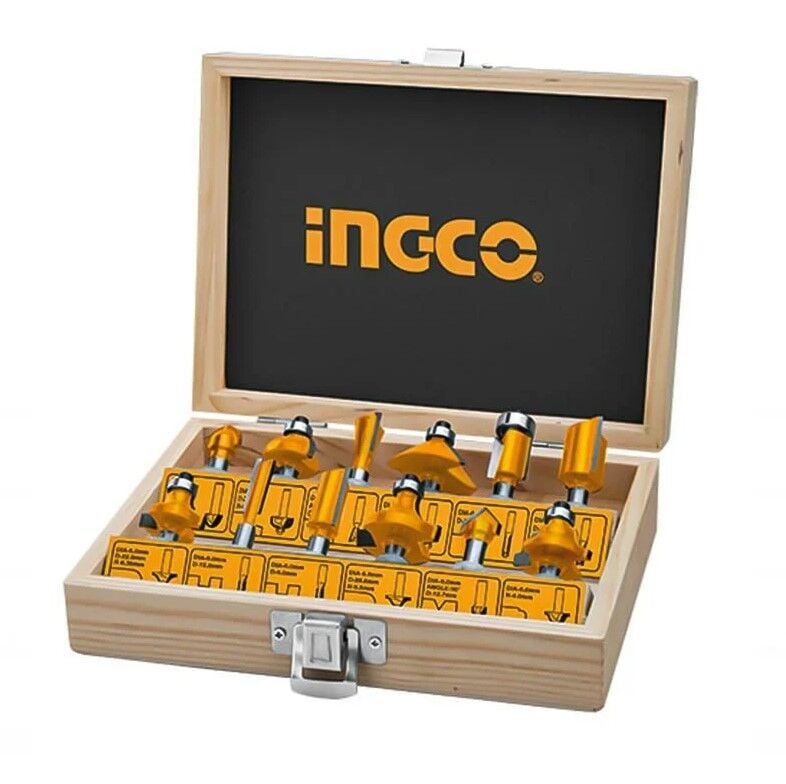 İngco 12'li Freze Takımı 8mm