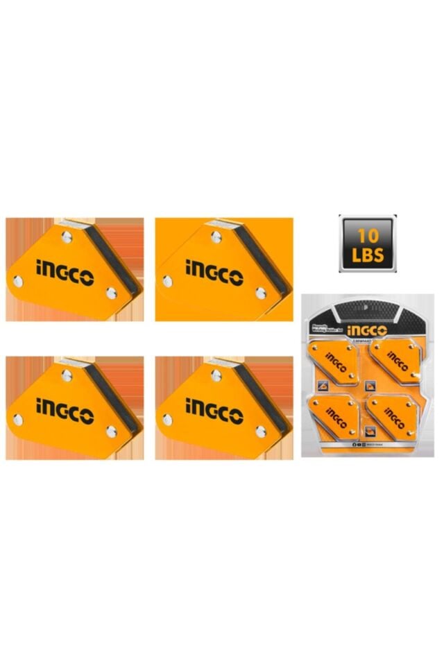 İNGCO Manyetik Kaynak Tutucu Seti (4 Parça)